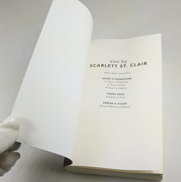 A Touch of Malice Hades X Persephone Saga Paperback Book # by Scarlett St. Clair - Picture 13 of 13